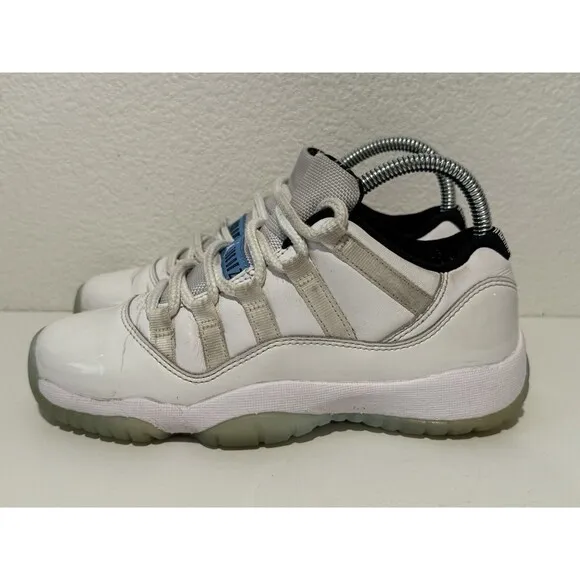 Nike Air Jordan 11 Retro Low Legend Blue GS Size 4.5Y Youth 2021 528896-117