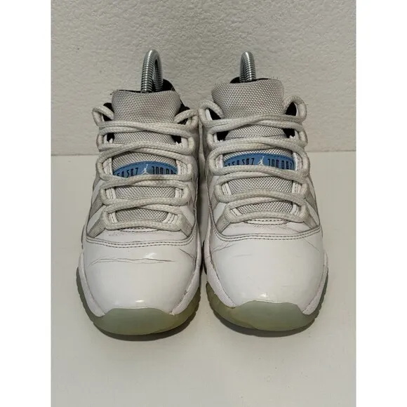 Nike Air Jordan 11 Retro Low Legend Blue GS Size 4.5Y Youth 2021 528896-117