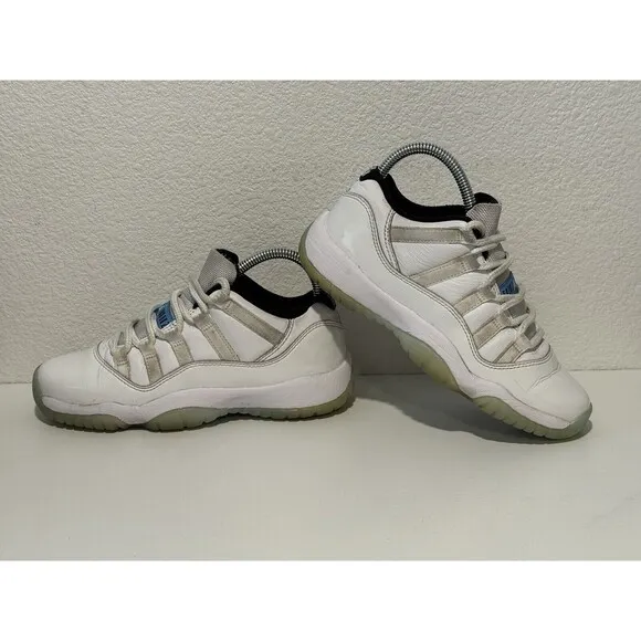 Nike Air Jordan 11 Retro Low Legend Blue GS Size 4.5Y Youth 2021 528896-117