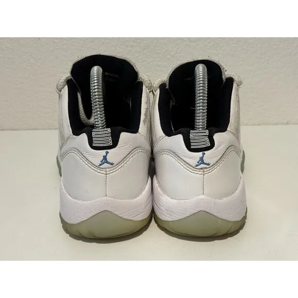 Nike Air Jordan 11 Retro Low Legend Blue GS Size 4.5Y Youth 2021 528896-117