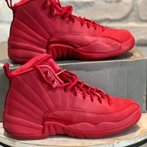Nike Air Jordan 12 Retro Gym Red Size 6y 7.5w Basketball Sneakers 153265-601
