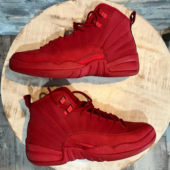 Nike Air Jordan 12 Retro Gym Red Size 6y 7.5w Basketball Sneakers 153265-601