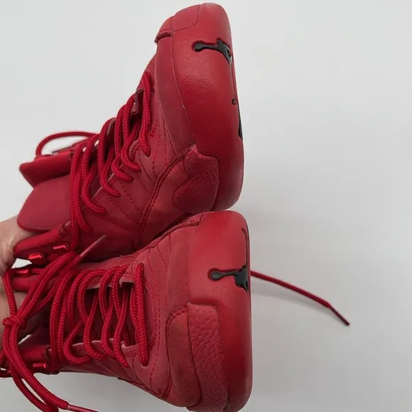 Nike Air Jordan 12 Retro Gym Shoes 5.5Y Red