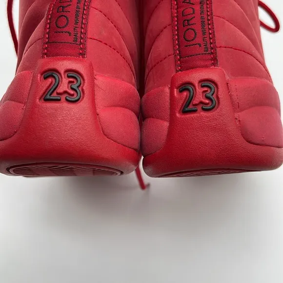 Nike Air Jordan 12 Retro Gym Shoes 5.5Y Red