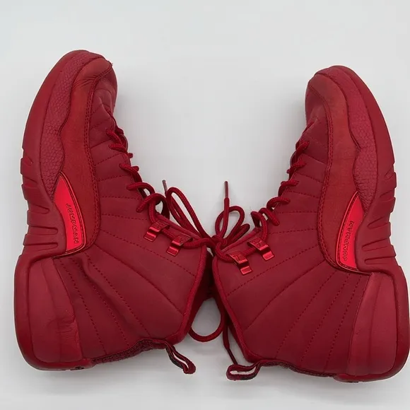 Nike Air Jordan 12 Retro Gym Shoes 5.5Y Red