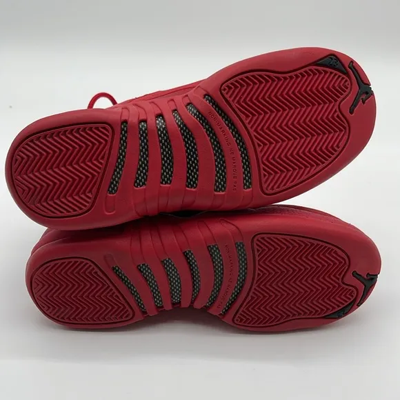 Nike Air Jordan 12 Retro Gym Shoes 5.5Y Red