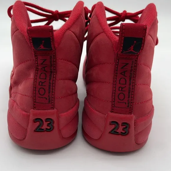 Nike Air Jordan 12 Retro Gym Shoes 5.5Y Red