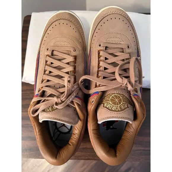 Nike Air‎ Jordan 2 Retro Low SP TWO 18 DETROIT - Mens Size 7.5  (DV7129-222)