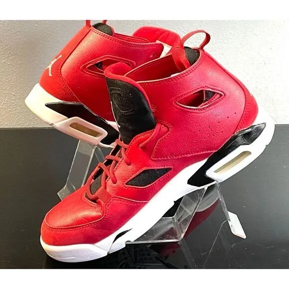 Nike Air Jordan 555472-600 Fight Club '91 Gym Red Shoes Youth Size 6Y WMS 7.5-8