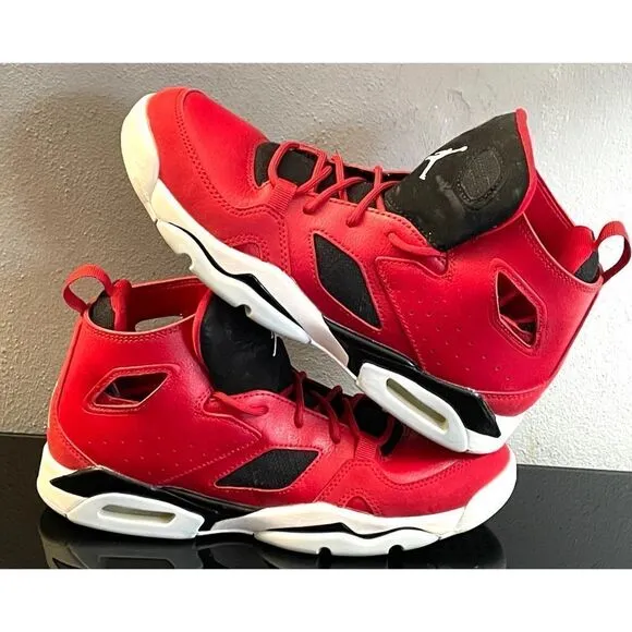 Nike Air Jordan 555472-600 Fight Club '91 Gym Red Shoes Youth Size 6Y WMS 7.5-8