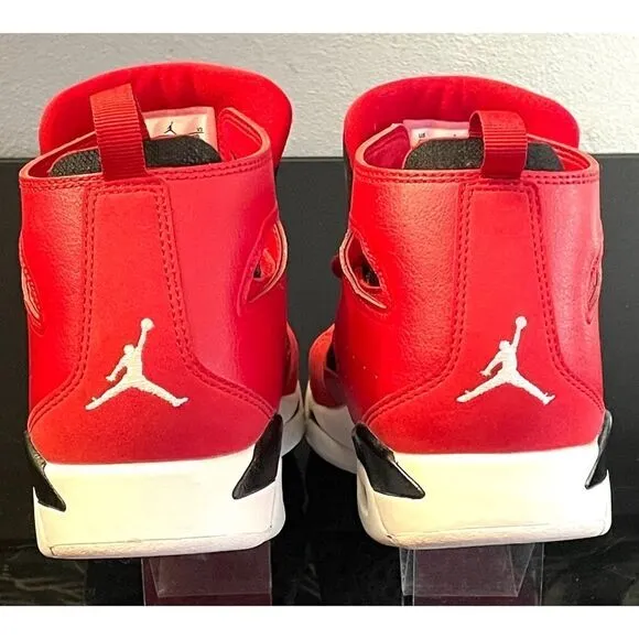 Nike Air Jordan 555472-600 Fight Club '91 Gym Red Shoes Youth Size 6Y WMS 7.5-8