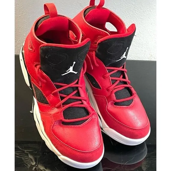 Nike Air Jordan 555472-600 Fight Club '91 Gym Red Shoes Youth Size 6Y WMS 7.5-8