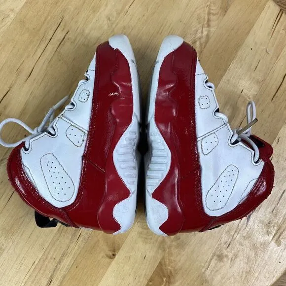Nike Air Jordan 9 Retro Gym Red White Toddler Size 7C Athletic Shoes Sneakers