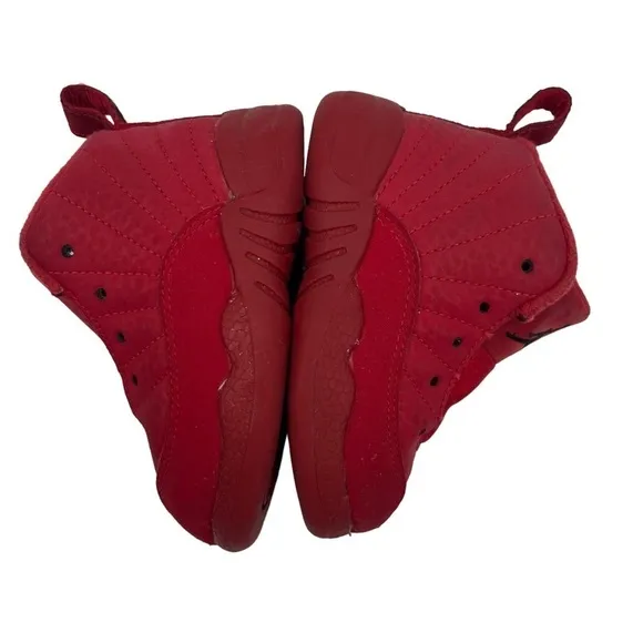 Nike Air Jordan Gym Red Retro 12 TD Sneakers Size 5 C