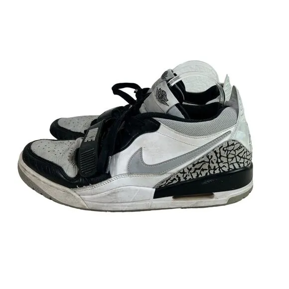 Nike Air Jordan Legacy 312 Low Men's Sneakers Gray Size 12