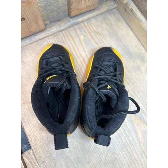 Nike Air Jordan University Gold Black Shoes Youth Sz 8C 850000-070