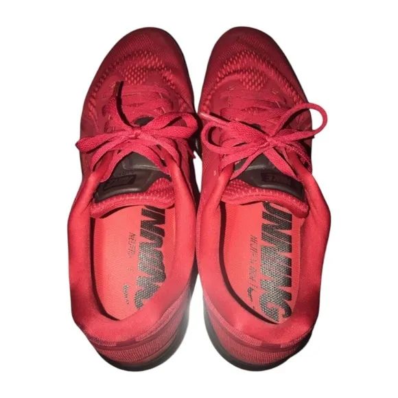 Nike Air Max 2014 ‘Gym Red’  621077-666 Running Shoes Men’s Size 13