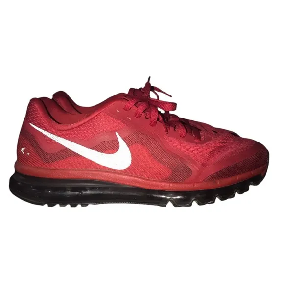 Nike Air Max 2014 ‘Gym Red’  621077-666 Running Shoes Men’s Size 13