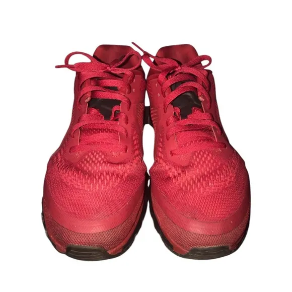 Nike Air Max 2014 ‘Gym Red’  621077-666 Running Shoes Men’s Size 13