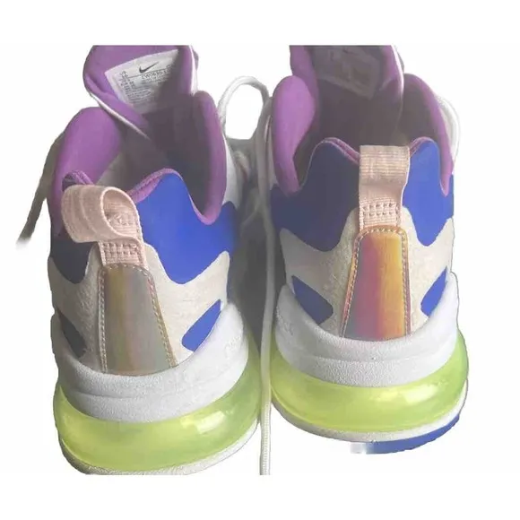 Nike Air Max 270 React Easter White Blue Mens Shoes CW0630-100 Size‎ 10