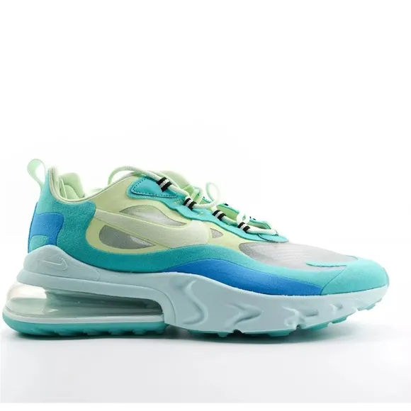 Nike Air Max 270 React Mens Size 11.5 Hyper Jade Frosted Spruce Shoes AO4971-301
