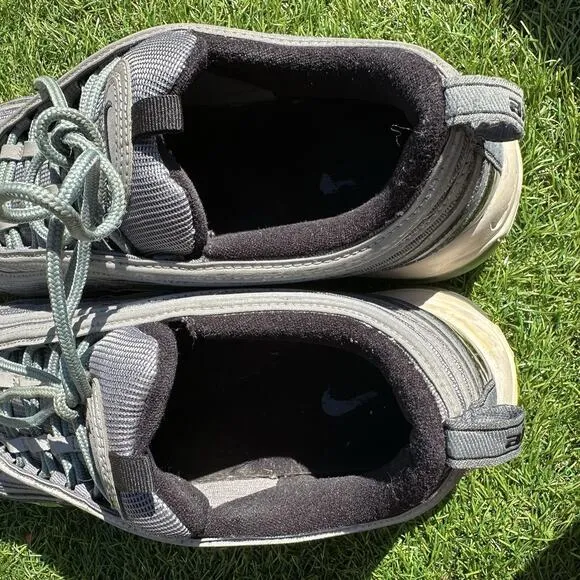 Nike Air Max 97 Shoes Mens Size 13 Cool Grey Black Patent Trainers
