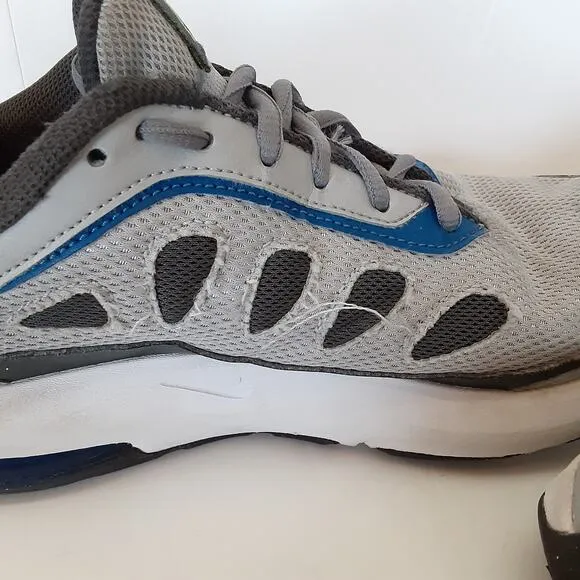 Nike Air Max AP Mens 8.5 Gray Running Shoes Lace Up Sneakers CU4826-009