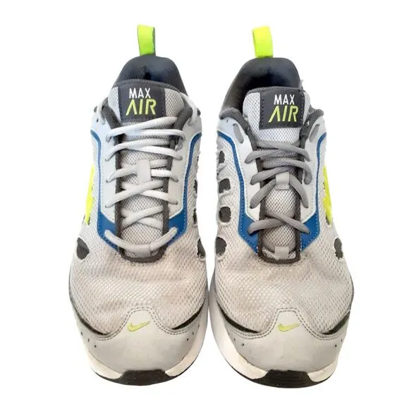 Nike Air Max AP Mens 8.5 Gray Running Shoes Lace Up Sneakers CU4826-009