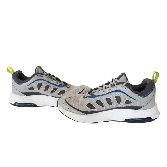 Nike Air Max AP Mens 8.5 Gray Running Shoes Lace Up Sneakers CU4826-009