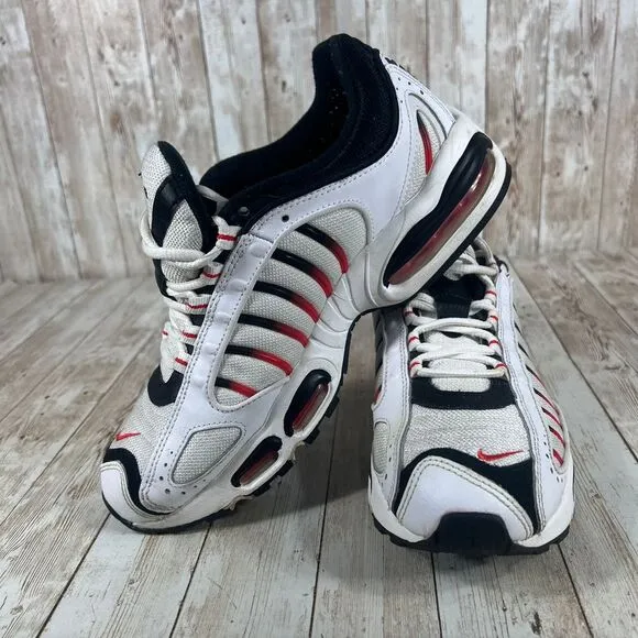Nike Air Max Tailwind IV Retro Running Shoes White Black Red Athletic aq2567 104