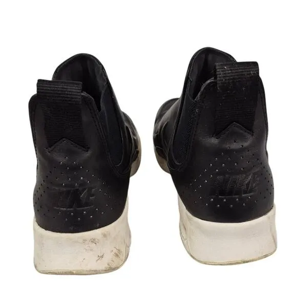 Nike Air Max Thea Mid Black Sail Leather Womens Sneaker Boots 9