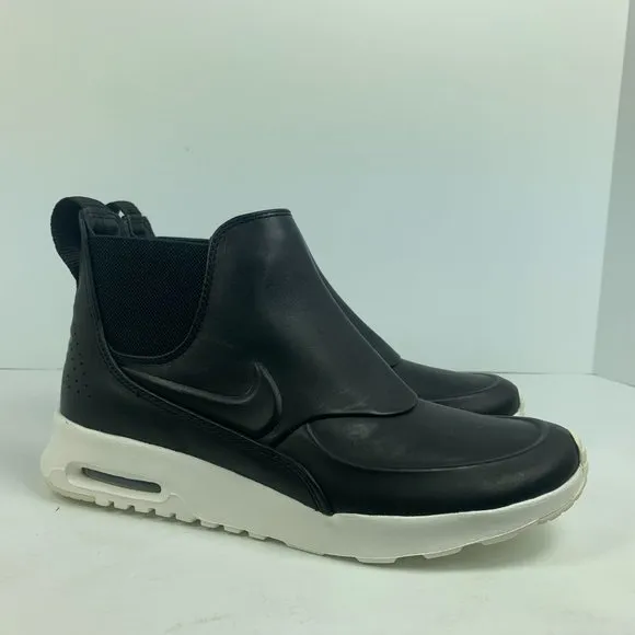 Nike Air Max Thea Mid Boot Black/Reflect Silver 859550-001 Womens Size