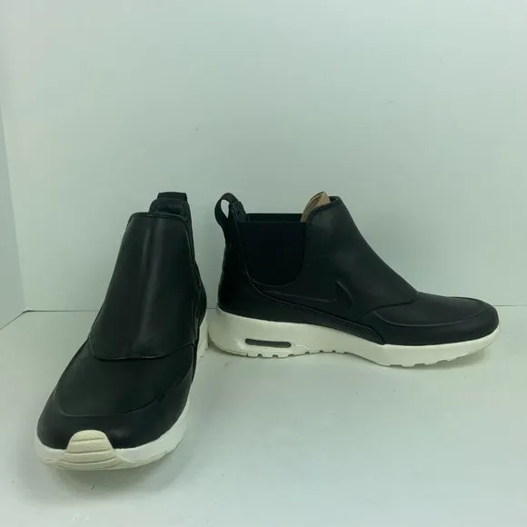 Nike Air Max Thea Mid Boot Black/Reflect Silver 859550-001 Womens Size