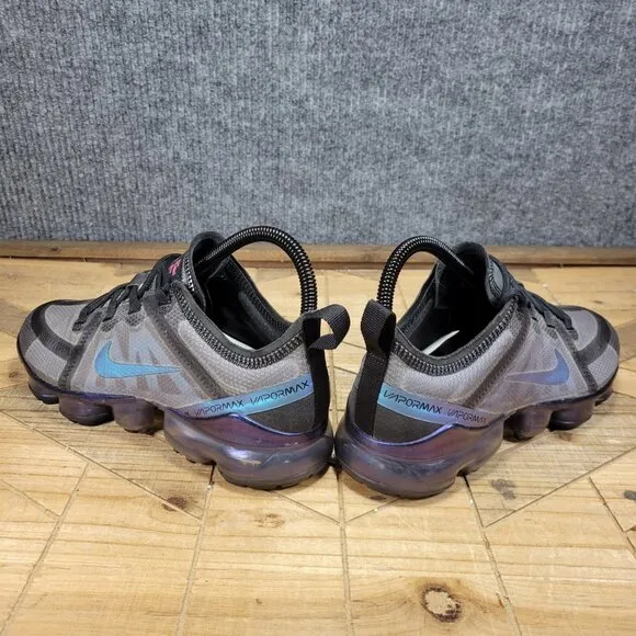 Nike Air Vapormax 2019 Throwback Future Shoes Women's Size 7 Gray Black Laser