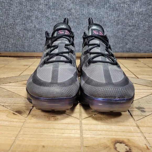 Nike Air Vapormax 2019 Throwback Future Shoes Women's Size 7 Gray Black Laser