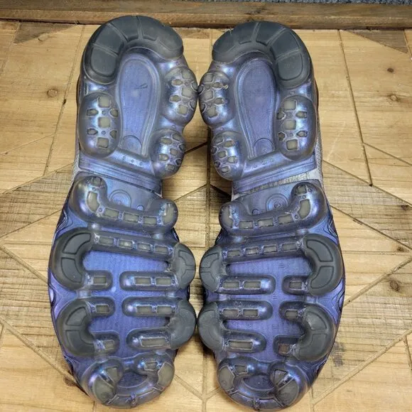 Nike Air Vapormax 2019 Throwback Future Shoes Women's Size 7 Gray Black Laser