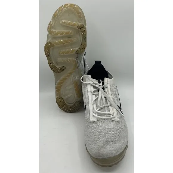 Nike Air Vapormax 2021 Flyknit Sneakers DH4084-100 White‎ Men's Size 13