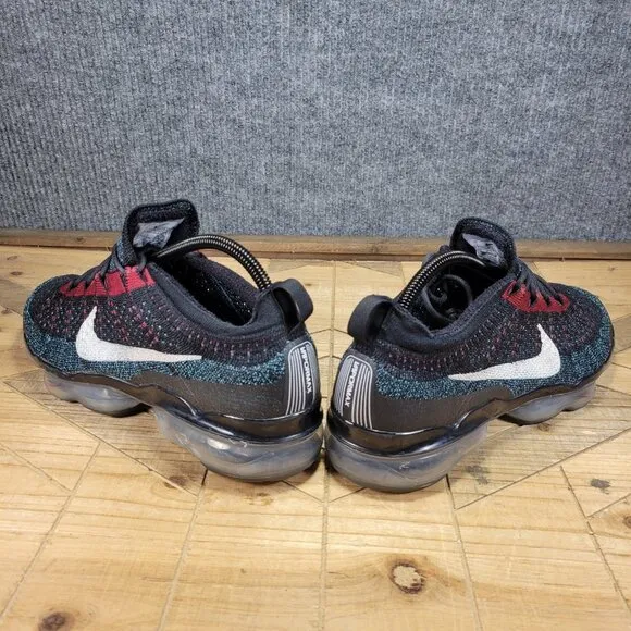 Nike Air VaporMax 2023 Flyknit Men's Size 10 Black Red University Blue Shoes