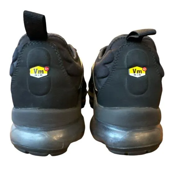 NIKE Air VaporMax Plus DH1063-001 Women's sz 8.5 Black Running Sneaker Shoes