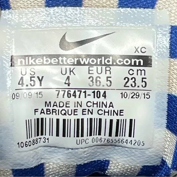Nike Boy’s Lebron James Soldier IX UK Basketball Shoes 4.5Y