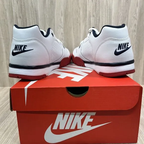 Nike Cross Trainer Low Men's Shoes White Gym Red Obsidian CQ9182-101 Men’s Sz 10