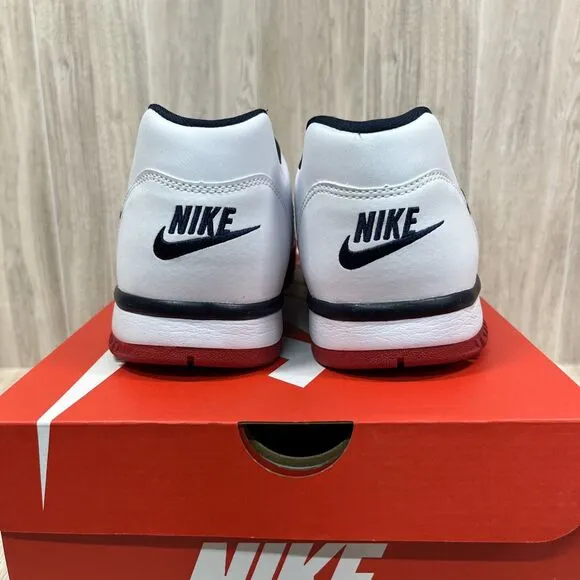 Nike Cross Trainer Low Men's Shoes White Gym Red Obsidian CQ9182-101 Men’s Sz 13
