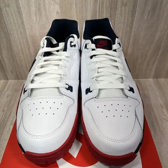 Nike Cross Trainer Low Men's Shoes White Gym Red Obsidian CQ9182-101 Men’s Sz 13