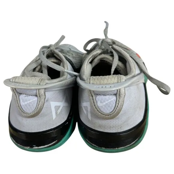 Nike DB3790-020 Metcon 6 Flyease Grey Aqua White Women's Size 6.5