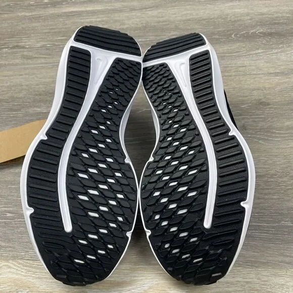 Nike Downshifter 12 Mens 7.5 Wide Black White Training Running Shoes DM0919-001