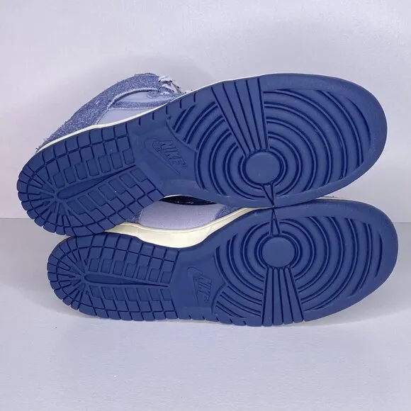 Nike Dunk Hi x Notre Shoes Mens Midnight Navy