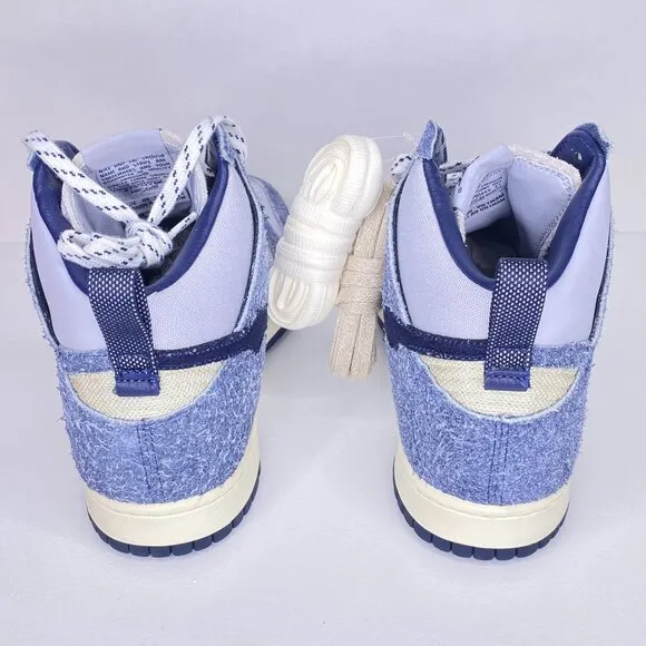 Nike Dunk Hi x Notre Shoes Mens Midnight Navy