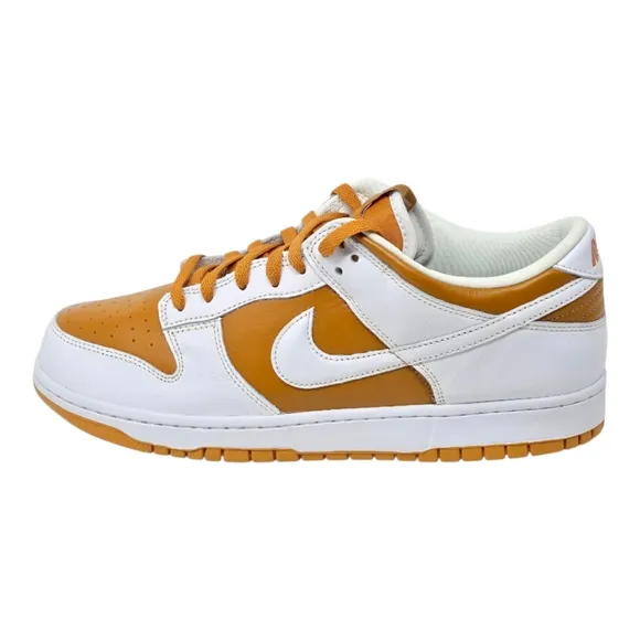 Nike Dunk Low QS CO.JP Reverse Curry White Dark Curry FQ6965-700 Men's Size 11