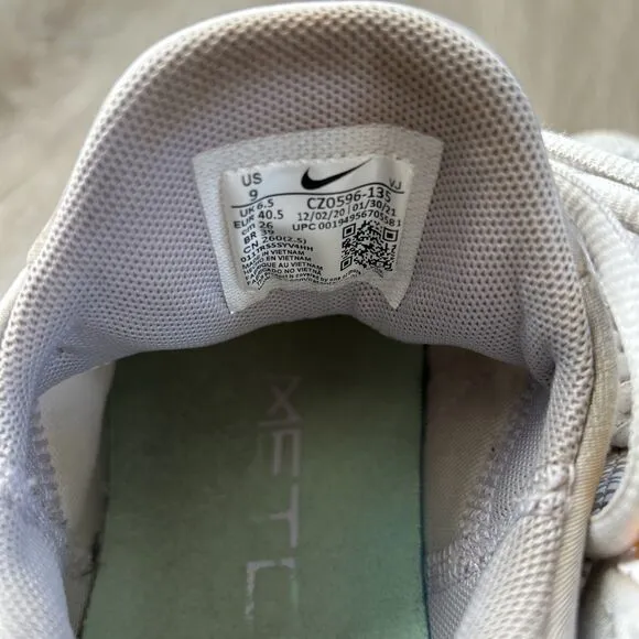 Nike Free Metcon 4 Mens 9 Cross Training Gym Shoes White Sneakers CZ0596-135