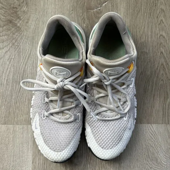 Nike Free Metcon 4 Mens 9 Cross Training Gym Shoes White Sneakers CZ0596-135